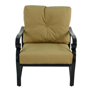 Byron Manor Avignon Garden Coffee Table with 4 Windsor Deluxe Lounge Chair Set