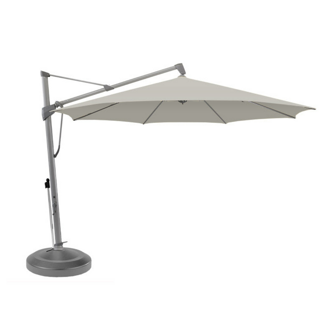 Glatz Sombrano 3m Square Parasol with Liro 150kg Moveable Base