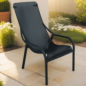Nardi Net Lounge Chair in Anthracite