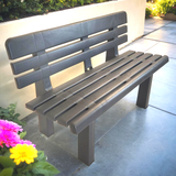 Trabella Genaro Garden Bench in Anthracite