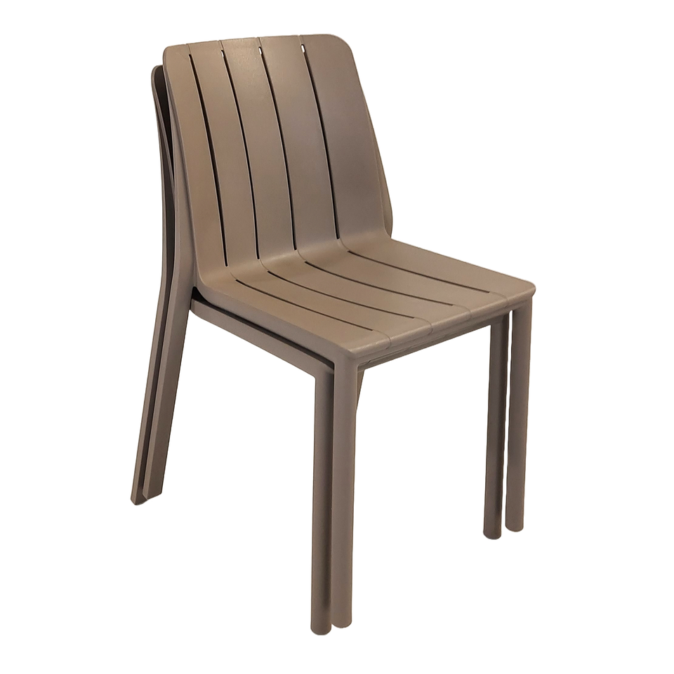 Nardi Tiberina Bistrot Chair Turtle Dove - Pack of 2