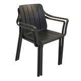 Nardi Tiberina Outdoor Armchair in Anthracite - Pack of 2