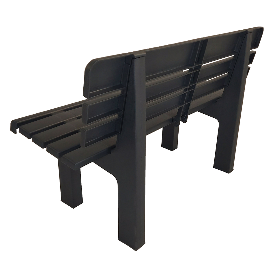Trabella Genaro Garden Bench in Anthracite