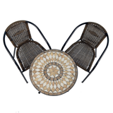 Summer Terrace Brava Bistro with San Remo Chairs Garden Set