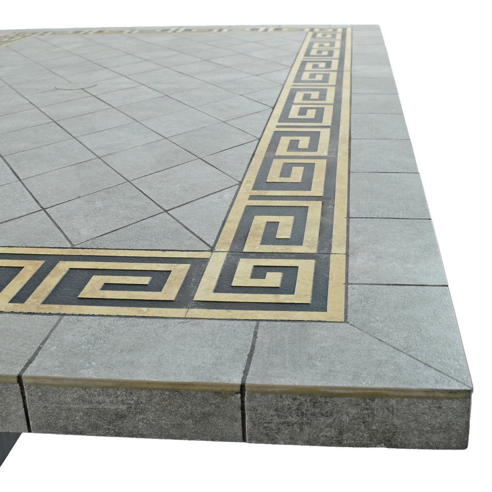 Byron Manor Burlington Stone Garden Dining Table