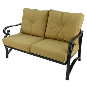 Byron Manor Hampton Garden Stone Rectangular Coffee Table with 2 Windsor Lounge Sofa Set