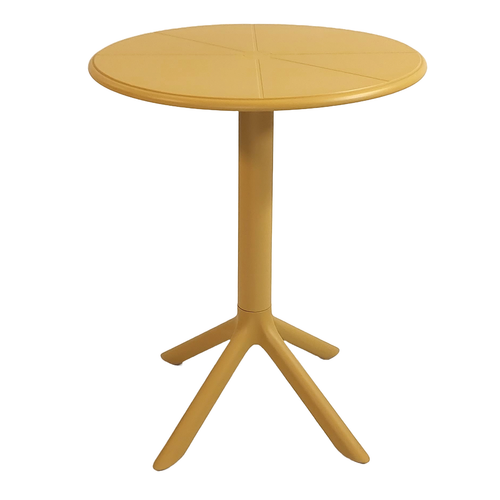 Modura Anders Bistro Garden Table Saffron Yellow