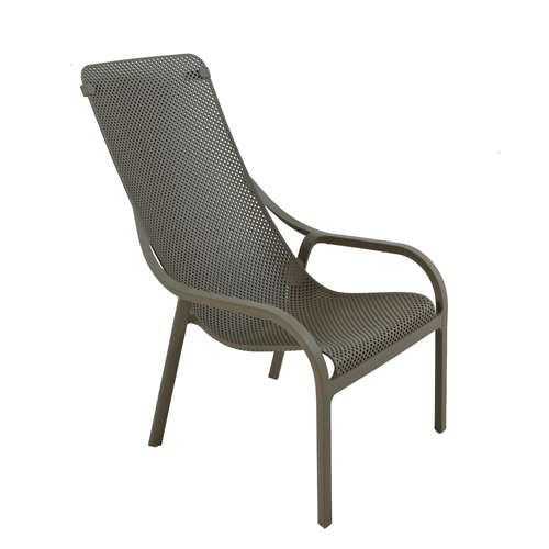 Nardi Net Lounge Chair in Turtle Dove