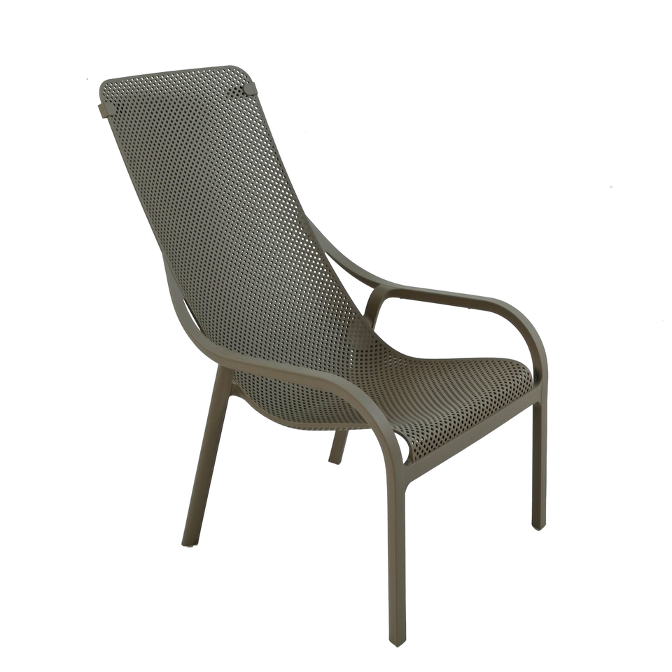 Nardi Net Lounge Chair in Turtle Dove