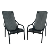 Nardi Net Lounge Chair in Anthracite
