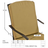 Byron Manor Ascot Back Cushion (Pack of 2)
