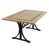 Byron Manor Charleston Stone Garden Dining Table