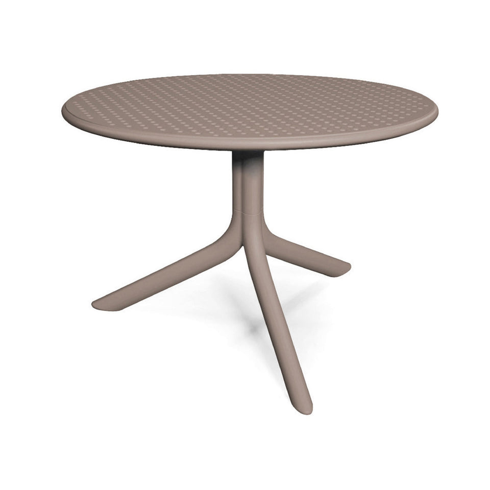 Nardi Turtle Dove Grey Step Table with 2 Bistrot Chair Set