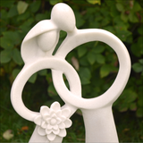 Solstice Sculptures Just Married Ivory Effect