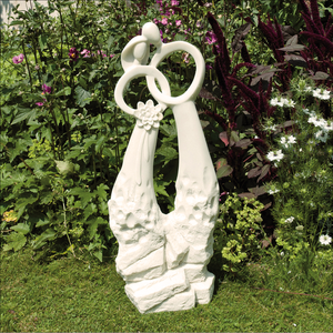 Solstice Sculptures Just Married Ivory Effect