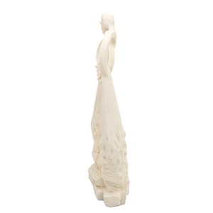 Solstice Sculptures Just Married Ivory Effect