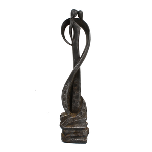 Solstice Sculptures Tender Kiss Ebony Effect