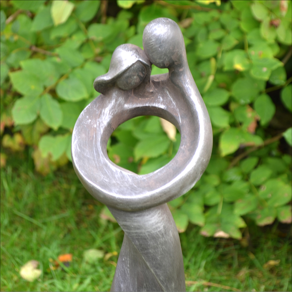 Solstice Sculptures Romantic Twist Ebony Effect