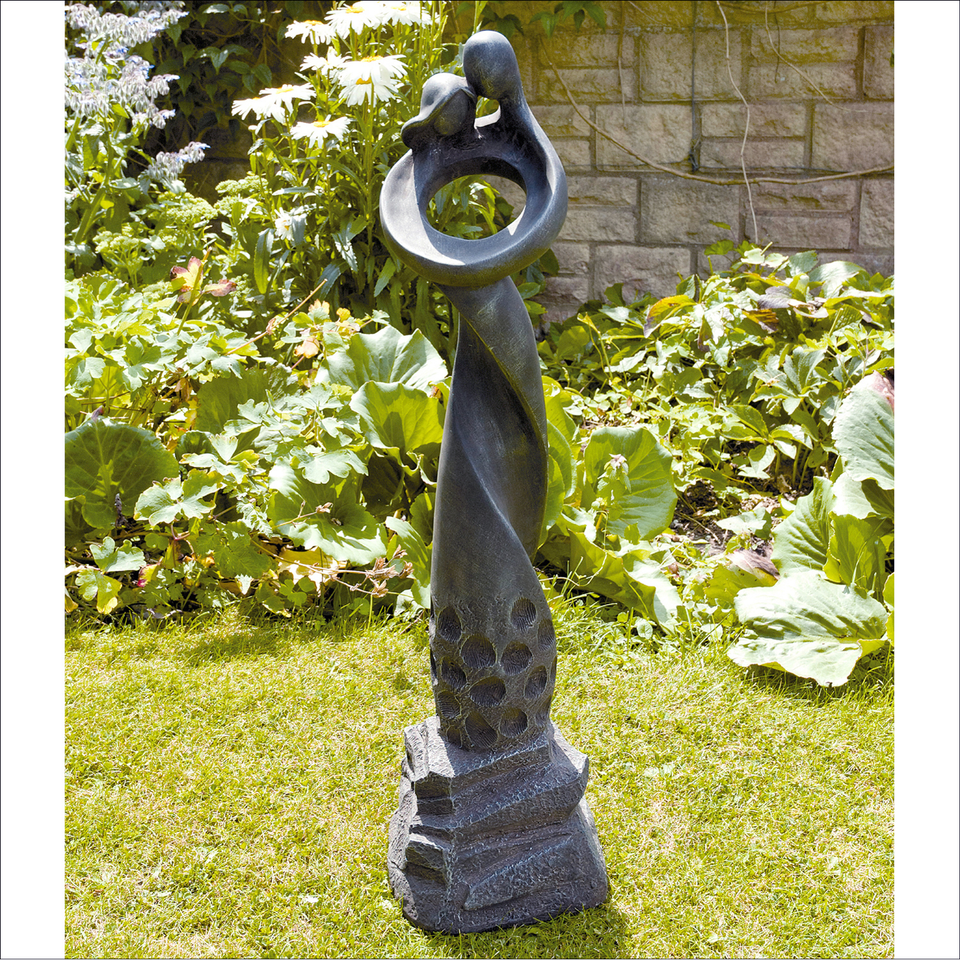 Solstice Sculptures Romantic Twist Ebony Effect