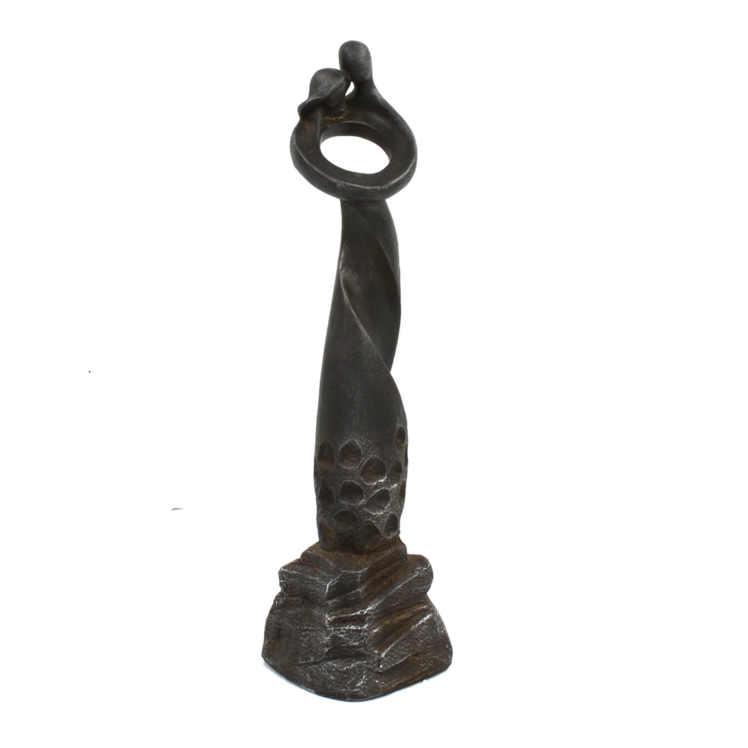 Solstice Sculptures Romantic Twist Ebony Effect