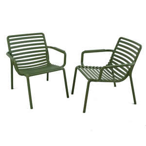 Nardi Doga Relax Outdoor Chair in Olive Green