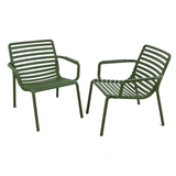 Nardi Doga Relax Outdoor Chair in Olive Green