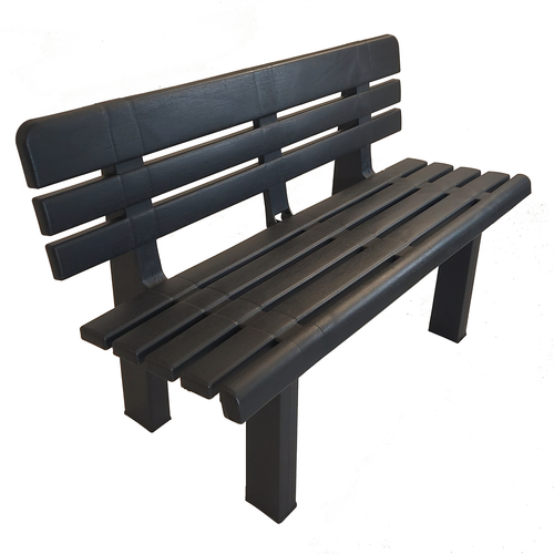 Trabella Genaro Garden Bench in Anthracite