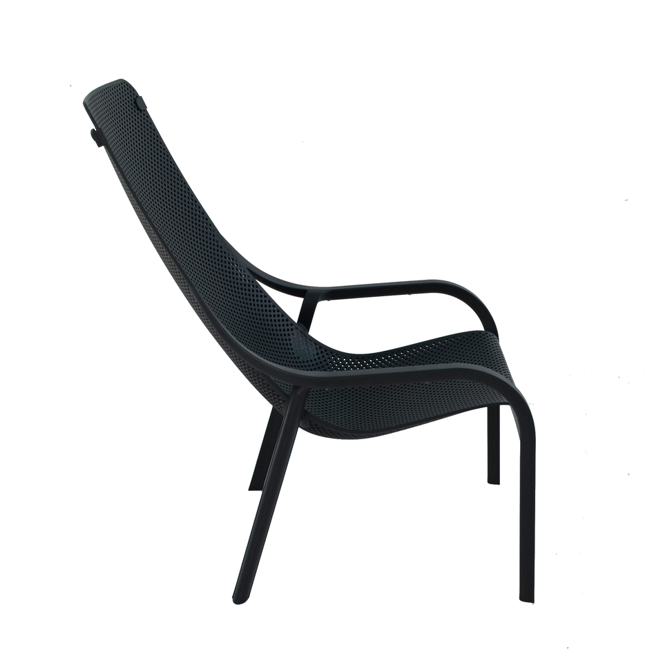 Nardi Net Lounge Chair in Anthracite