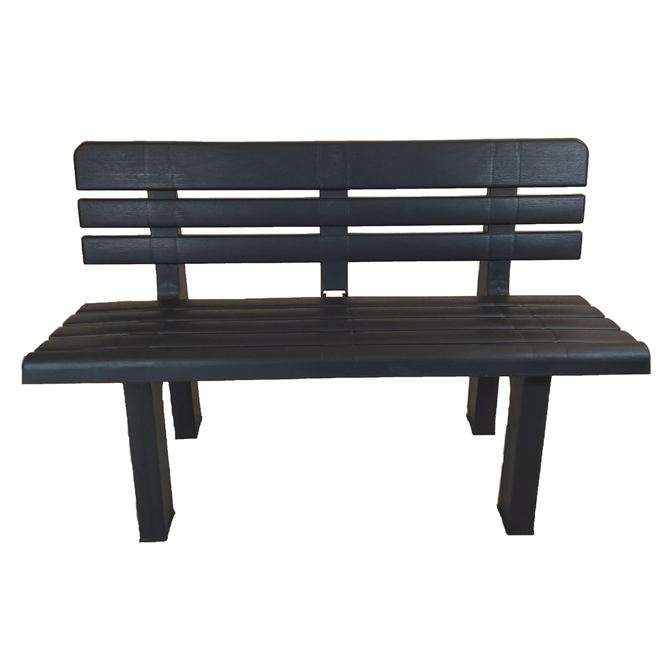Trabella Genaro Garden Bench in Anthracite