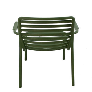 Nardi Doga Relax Outdoor Chair in Olive Green