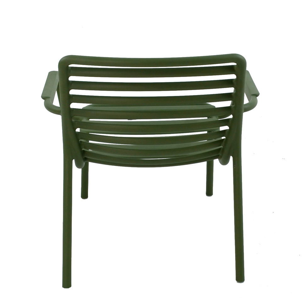 Nardi Doga Relax Outdoor Chair in Olive Green