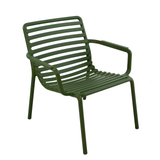 Nardi Doga Relax Outdoor Chair in Olive Green