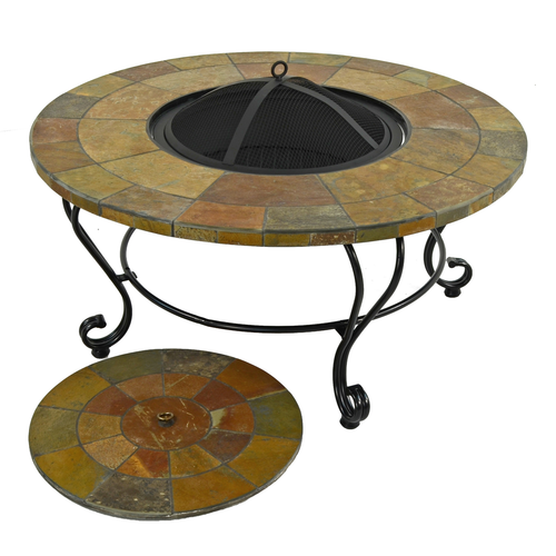 Byron Manor Bayfield Firepit Garden Coffee Table