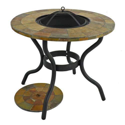 Byron Manor Bayfield Firepit Garden Patio Table