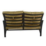 Byron Manor Hampton Garden Stone Rectangular Coffee Table with 2 Windsor Lounge Sofa Set